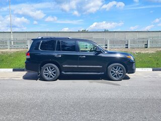 2013 Lexus LX 570 III Рестайлинг, чёрный, 4450000 рублей, вид 3
