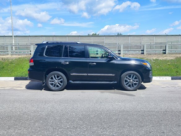 2013 Lexus LX 570 III Рестайлинг, чёрный, 4450000 рублей - вид 2