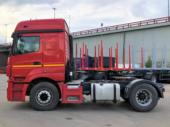 2016 КамАЗ 5490, красный - вид 3