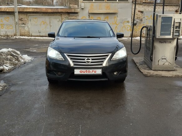 2015 Nissan Sentra VII (B17), чёрный, 725000 рублей - вид 2