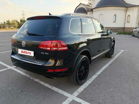 2011 Volkswagen Touareg II, чёрный, 1790000 рублей - вид 6
