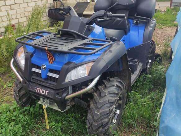 2015 CFMoto CF800-X8, синий - вид 6