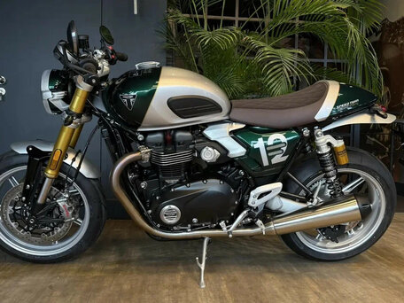 2026 Triumph Speed Twin, зелёный, 2560000 рублей, вид 1