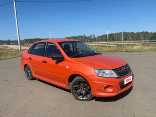 2017 Lada (ВАЗ) Granta Sport I, оранжевый, 650000 рублей, вид 3