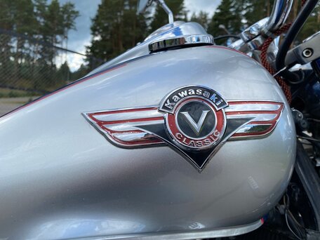 1997 Kawasaki VN800 Vulcan, синий, 337714 рублей, вид 3
