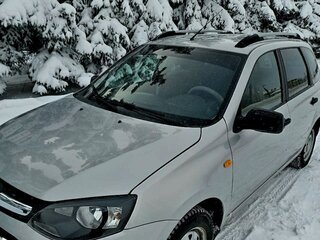 2016 Lada (ВАЗ) Kalina II, серебристый, 630000 рублей, вид 1