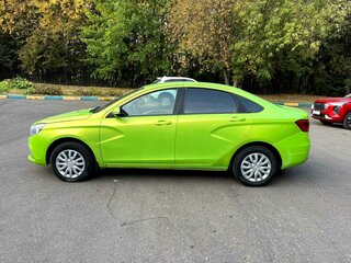 2016 Lada (ВАЗ) Vesta I, жёлтый, 650000 рублей, вид 4