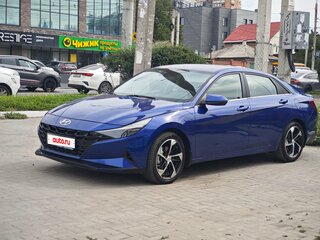 2021 Hyundai Elantra VII (CN7), синий, 2350000 рублей, вид 1