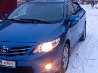2011 Toyota Corolla X (E140, E150) Рестайлинг, синий, 930000 рублей, вид 1