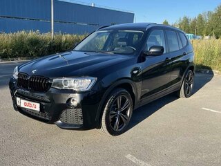 2014 BMW X3 28i xDrive II (F25), чёрный, 2600000 рублей, вид 2