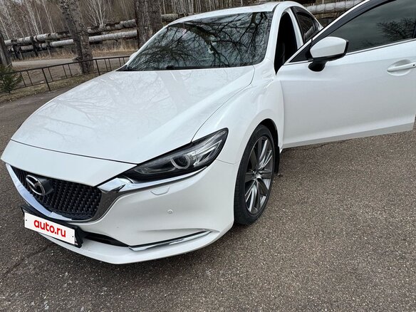 2018 Mazda 6 III (GJ) Рестайлинг 2, белый