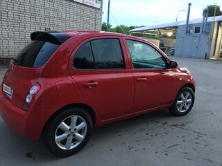 2005 Nissan Micra III (K12), красный, 420000 рублей, вид 3