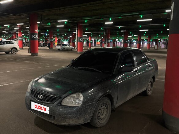 2008 Lada (ВАЗ) Priora I, серый, 250000 рублей - вид 1