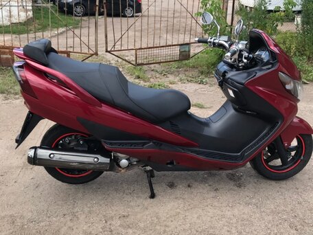 2006 Suzuki Burgman (SkyWave) 400, красный, 250000 рублей, вид 2