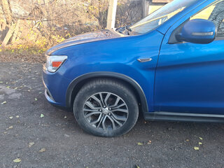 2016 Mitsubishi Outlander Sport I Рестайлинг 2, синий, 1500000 рублей, вид 3
