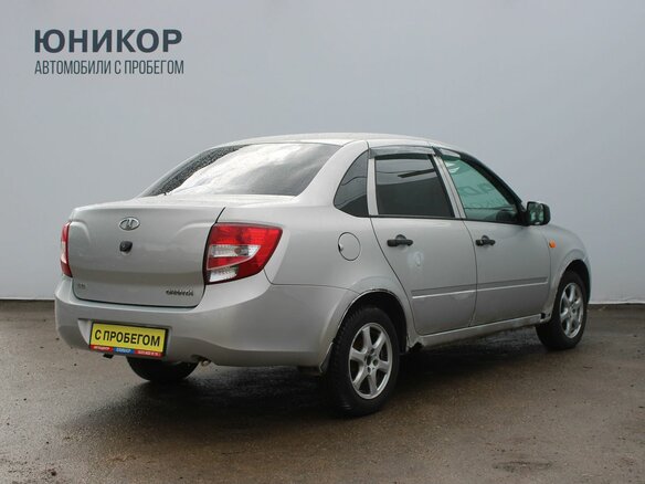 2012 Lada (ВАЗ) Granta I, серебристый - вид 4
