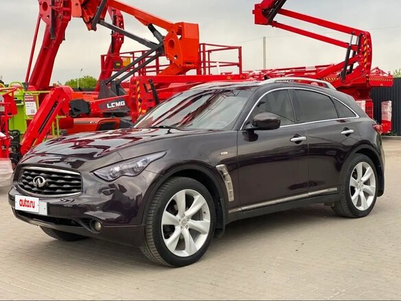 2008 Infiniti FX35 II (S51), коричневый, 1650000 рублей - вид 6