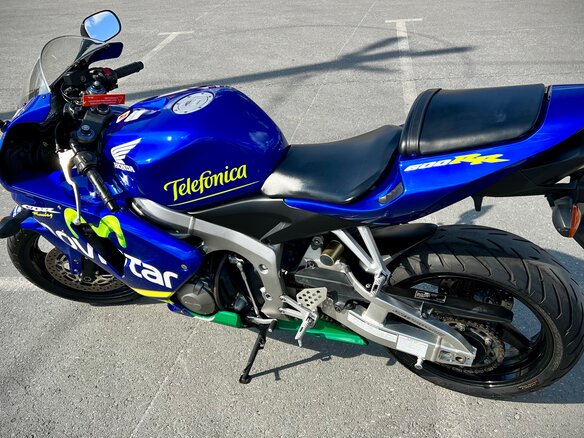 2006 Honda CBR 600RR, синий, 700000 рублей - вид 6