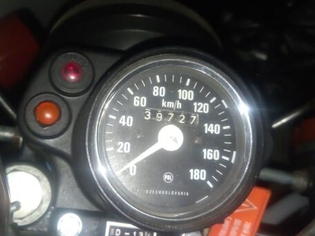 1977 Jawa 350/634, красный, 230000 рублей, вид 2
