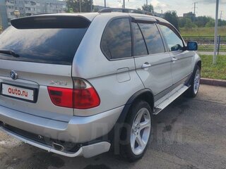 2004 BMW X5 3.0i I (E53) Рестайлинг, серебристый, 1500000 рублей, вид 5
