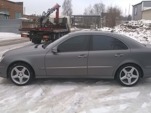 2008 Mercedes-Benz E-Класс 500 III (W211, S211) Рестайлинг, серый