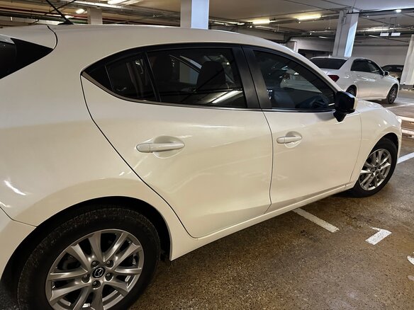 2018 Mazda 3 III (BM) Рестайлинг, белый - вид 6