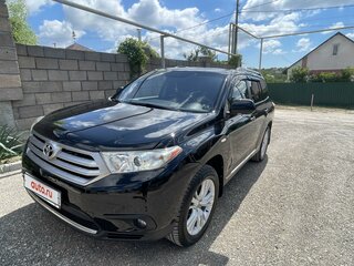 2012 Toyota Highlander II (XU40) Рестайлинг, чёрный, 2100000 рублей, вид 2