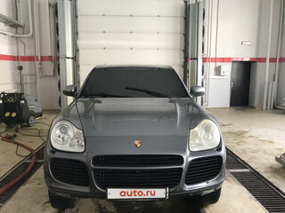 2003 Porsche Cayenne Turbo I (955), серый, 850000 рублей, вид 4