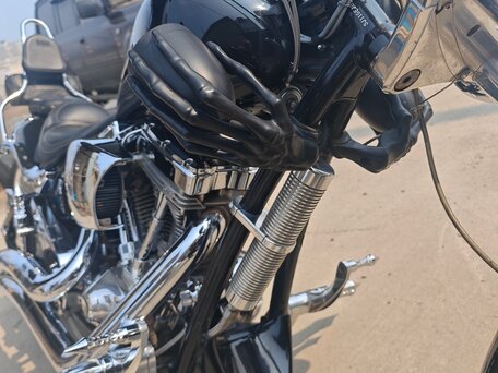 2007 Big Dog Motorcycles Pitbull, чёрный, 1800000 рублей, вид 4