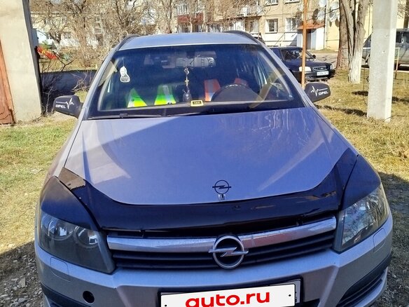 2005 Opel Astra H, серебристый, 550000 рублей - вид 2