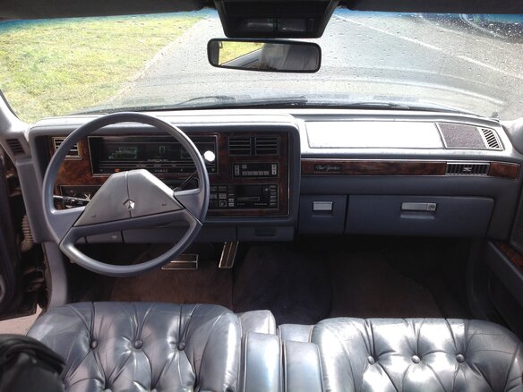 1989 Chrysler New Yorker Fifth Avenue XIII, синий - вид 8