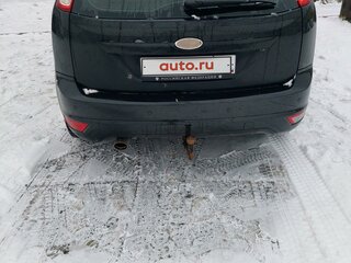 2008 Ford Focus II Рестайлинг, чёрный, 530000 рублей, вид 3