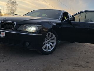 2007 BMW 7 серии Long 730Li IV (E65/E66) Рестайлинг, чёрный, 1100000 рублей, вид 1
