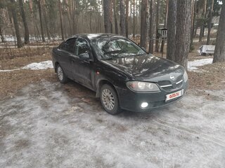 2005 Nissan Almera II (N16) Рестайлинг, чёрный, 360000 рублей, вид 3