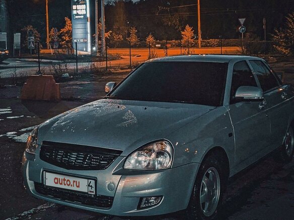 2007 Lada (ВАЗ) Priora I, серебристый, 505000 рублей - вид 6