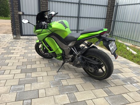 2013 Kawasaki Z 1000SX, зелёный, 580000 рублей, вид 4