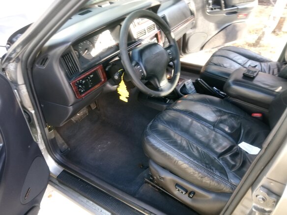 1998 Jeep Grand Cherokee I (ZJ) Рестайлинг, серебристый - вид 7