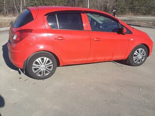 2008 Opel Corsa D, красный, 590000 рублей, вид 3