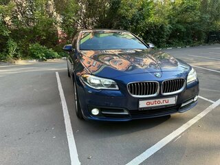 2016 BMW 5 серии 520d VI (F10/F11/F07) Рестайлинг, синий, 4000000 рублей, вид 2