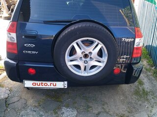 2008 Chery Tiggo (T11) I, синий, 650000 рублей, вид 2