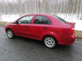 2008 Chevrolet Aveo I Рестайлинг, красный, 430000 рублей, вид 4