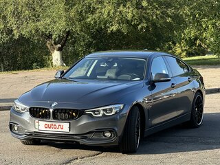 2018 BMW 4 серии Gran Coupe 420d F32/F33/F36 Рестайлинг, серый, 2200000 рублей, вид 4