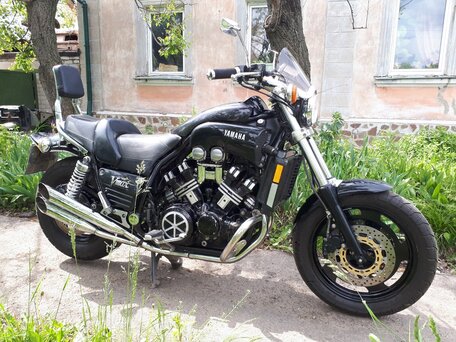 1993 Yamaha V-Max 1200, чёрный, 430000 рублей, вид 1