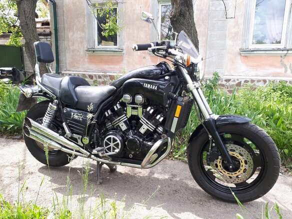 1993 Yamaha V-Max 1200, чёрный, 430000 рублей
