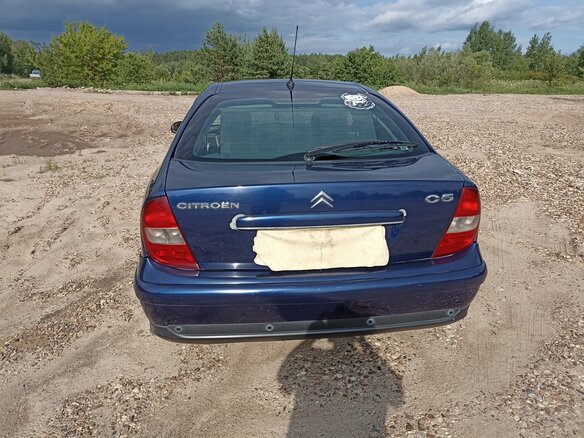 2003 Citroen C5 I, синий, 400000 рублей - вид 2