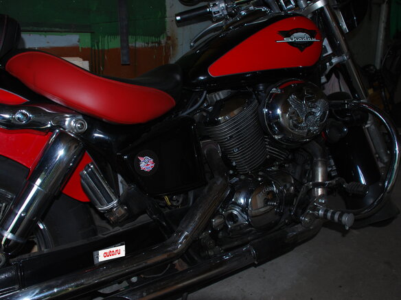 2000 Honda Shadow 750, чёрный, 450000 рублей - вид 5