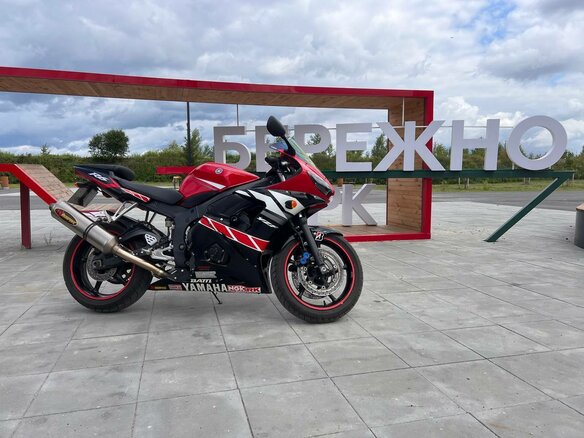 2003 Yamaha YZF-R6, пурпурный, 650000 рублей - вид 12