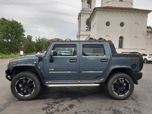 2005 Hummer H2 I, серый - вид 13