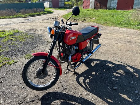 1988 Jawa 350/638, красный, 280000 рублей, вид 1