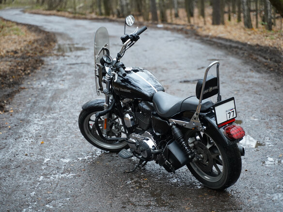 2017 Harley-Davidson Sportster 1200, чёрный, 845000 рублей - вид 5